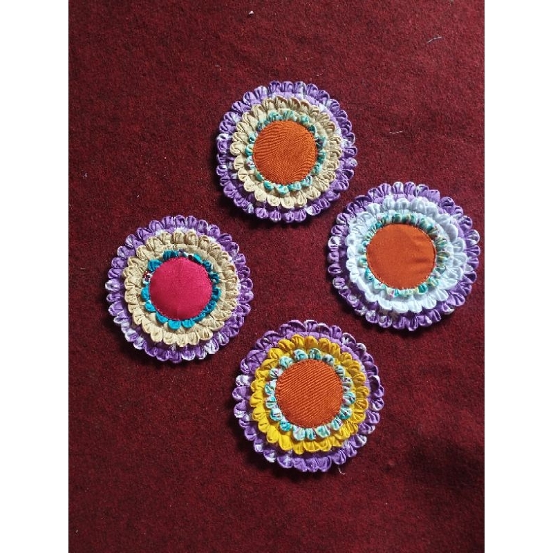 Tatakan Piring Gelas / Tatakan Anti Panas Piring Panci Magic Com / Tatakan Anti Panas Kain Perca / T