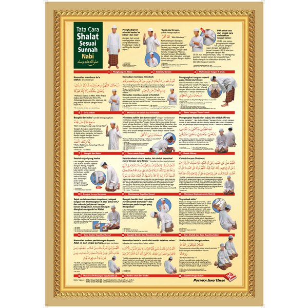 

Poster Sifat Wudhu Nabi Sesuai Sunnah