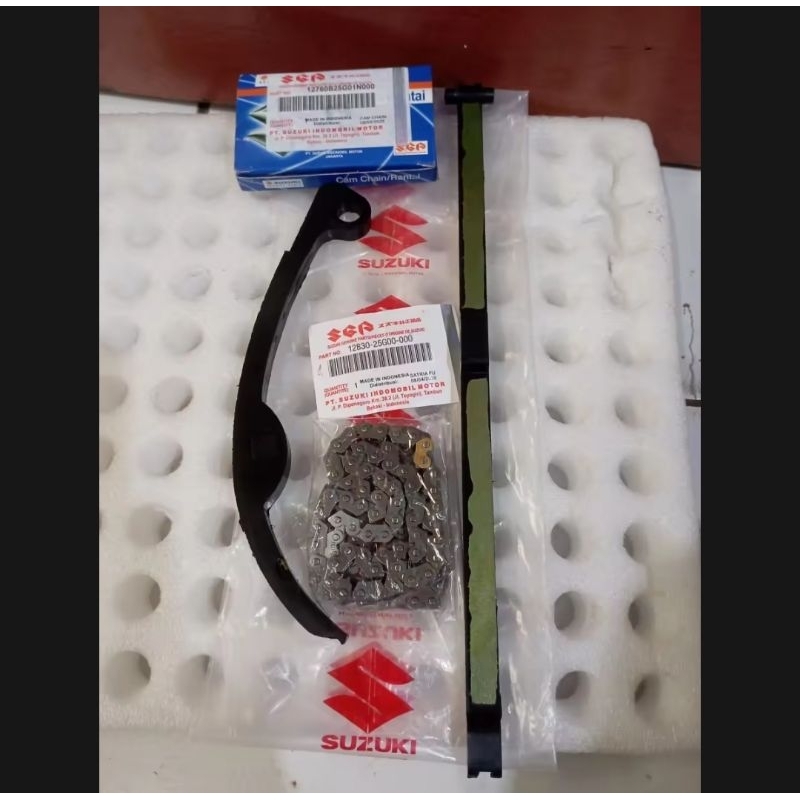 2 ITEM KARET TENSIONER + RANTE RANTAI KETENG KAMPRAT SATRIA FU 150  PAKET SET RANTE KETENG + LIDAH T