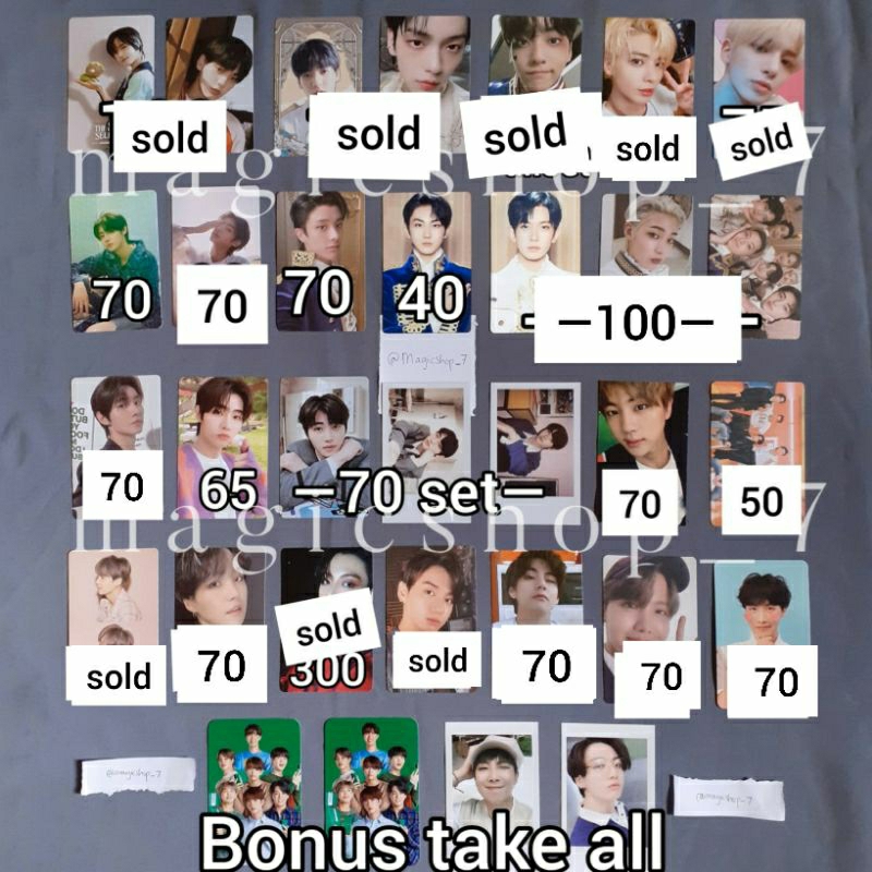 PC ALBUM BTS TXT ENHYPEN