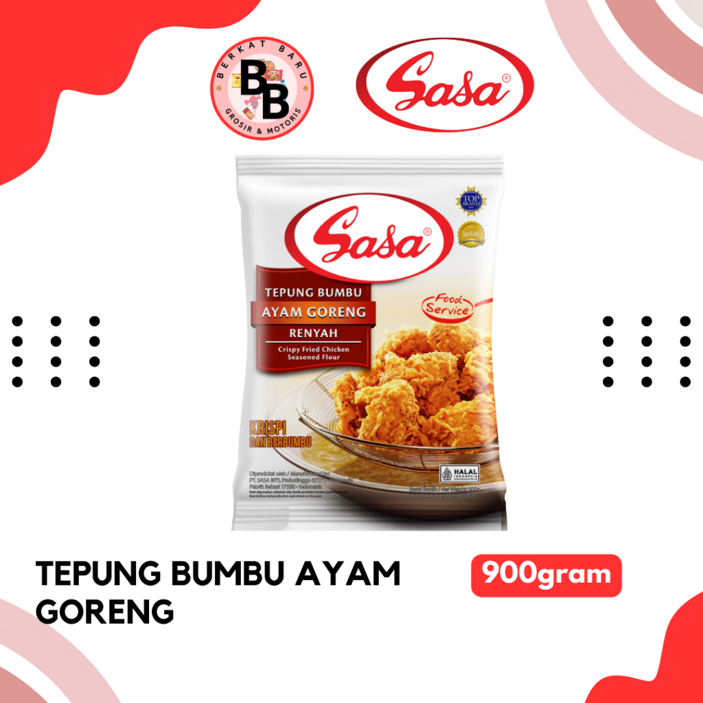 

[BB SEMBAKO] SASA TEPUNG BUMBU AYAM GORENG & ALA KENTUCKY 850GRAM & 900GRAM