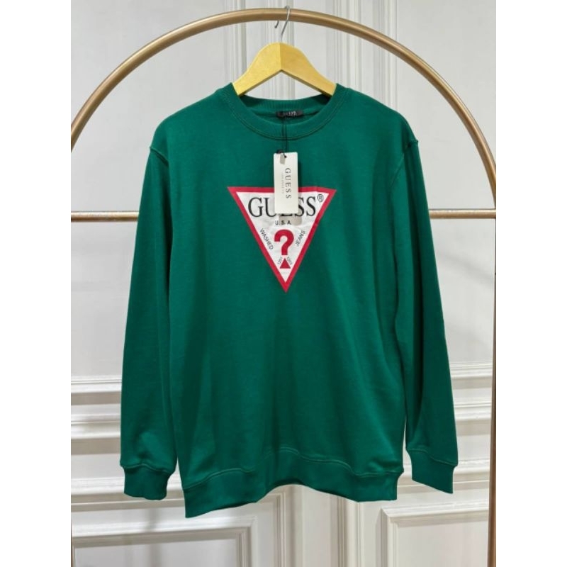 guess triangle sweater original unisex