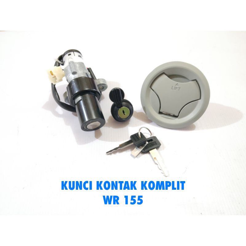 Kunci Kontak Set Tutup Tangki Yamaha WR155 WR 155 wr155( ANAK KUNCI YAMAHA )