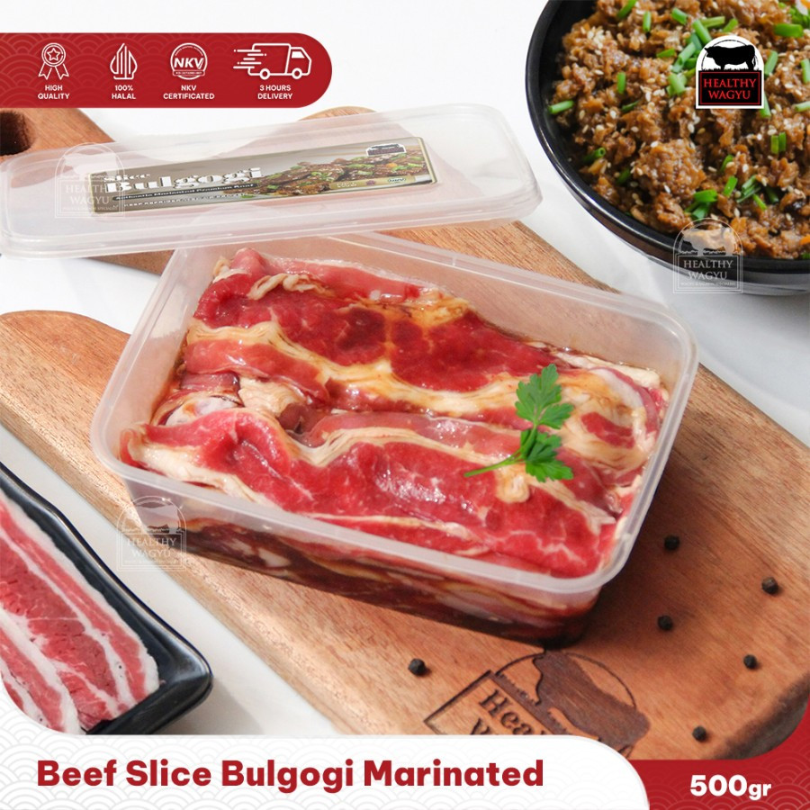 

Beef Slice Shortplate Marinated Daging Sapi Slice Marinasi Halal 500gr HealthyWagyu