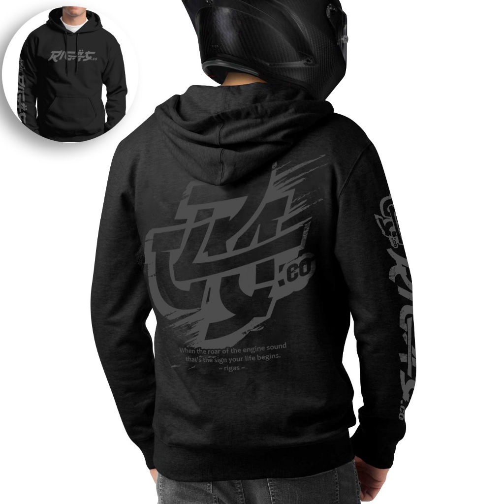 GRATIS ONGKIR  Jaket Sweater Hoodie Pria Distro wadezigOriginal Big Size Jumbo M - XXL Hodie Sunmori