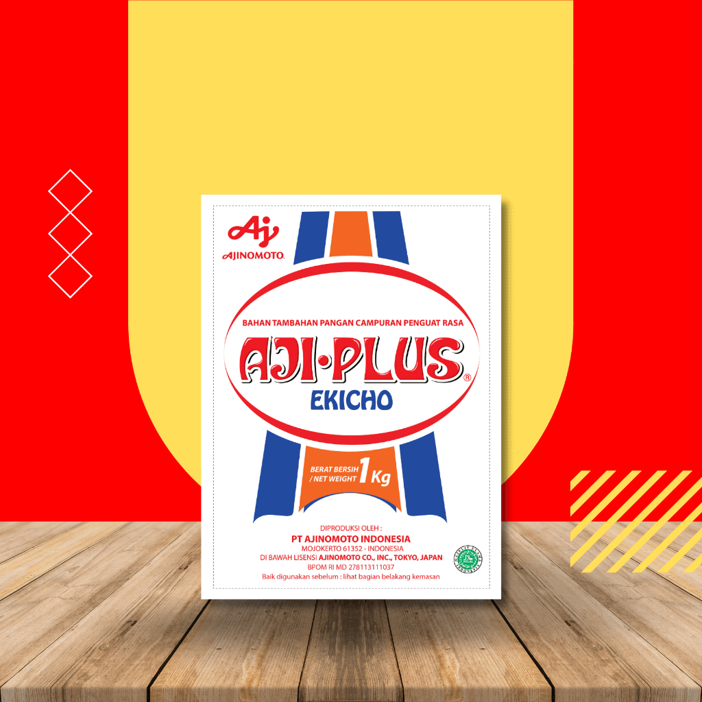 

Ajiplus Ekicho 1 KG kilo Penyedap Rasa AJINOMOTO