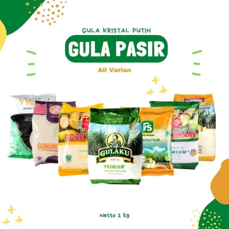 

Gula kemasan 1kg
