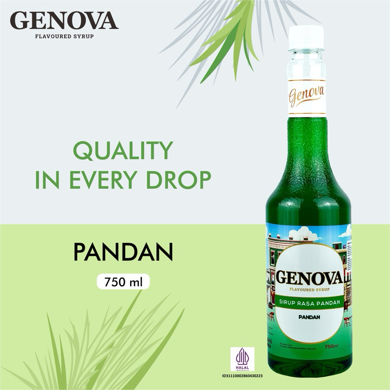 

Genova Pandan Syrup 750ml