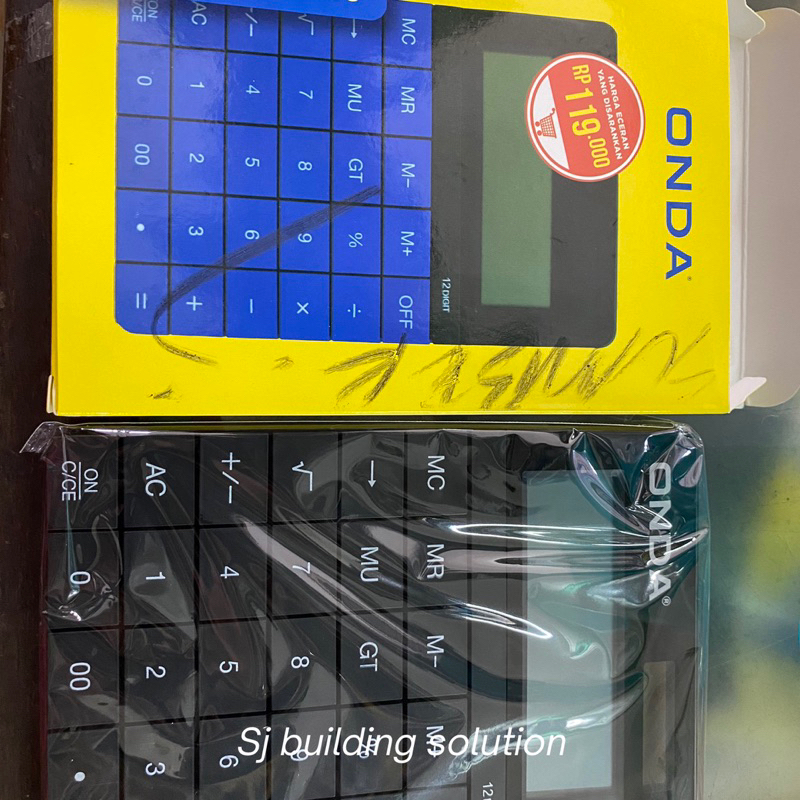 

Calculator Kalkulator Onda Dagang Layar Besar Murah 12 bukan Citizen