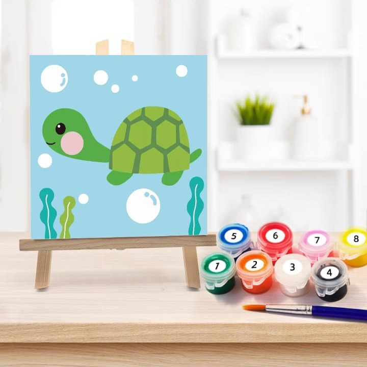 

Kanvas Lukis Kartun Set 20x20cm