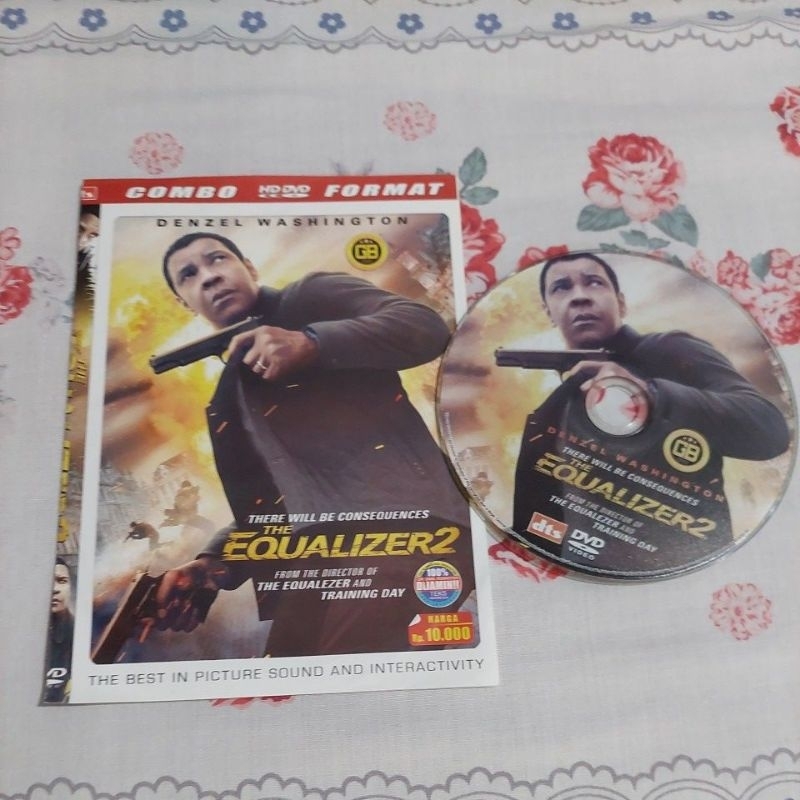 DVD " THE EQUALIZER 2 " Denzel Washington HD Quality