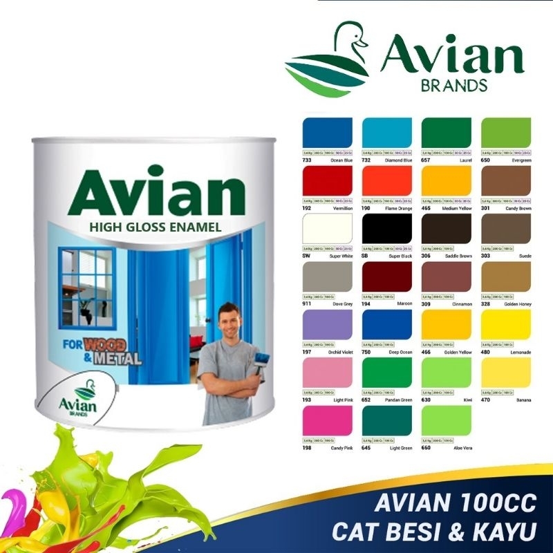 CAT AVIAN SY 197 100CC  ORCHID VIOL