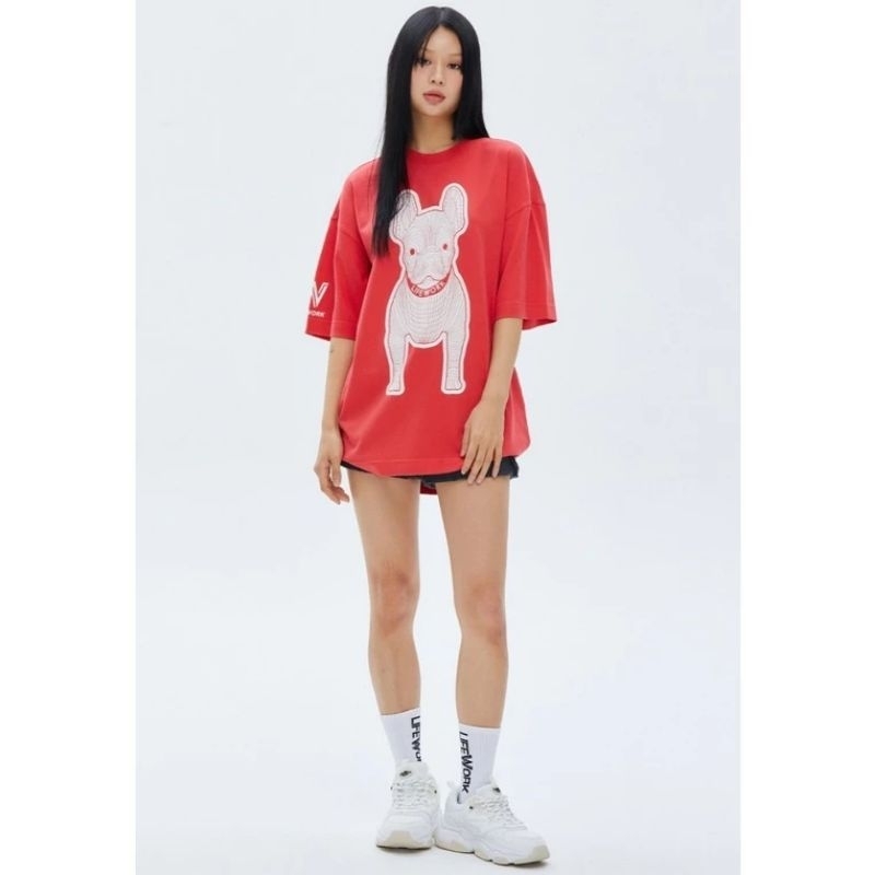 Lifework Silket Radog Red Tee