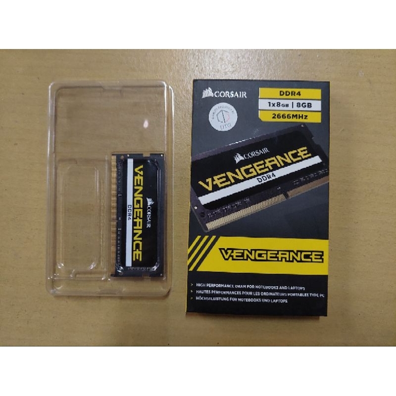 RAM Laptop Corsair 8GB DDR4 2666Mhz