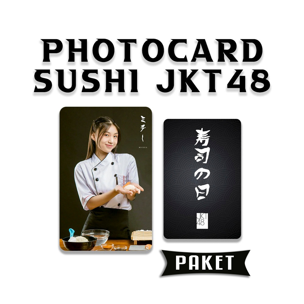 [PAKET] Photocard Sushi Day JKT48