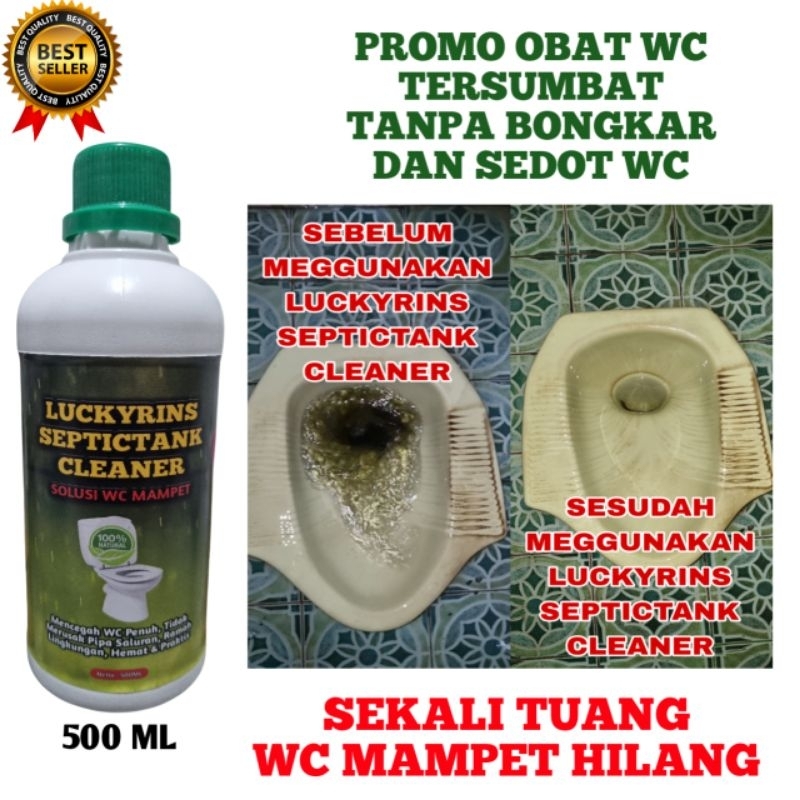 OBAT WC PENUH TANPA SEDOT WC DAN BONGKAR