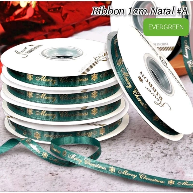 

(ROLL)Pita Natal Ribbon Pita Merry Christmas Pita Hampers Natal Pita Natal Parcel
