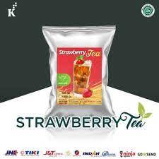 

Bubuk Strawberry Tea Teh rasa Strawberry Stroberi 1kg