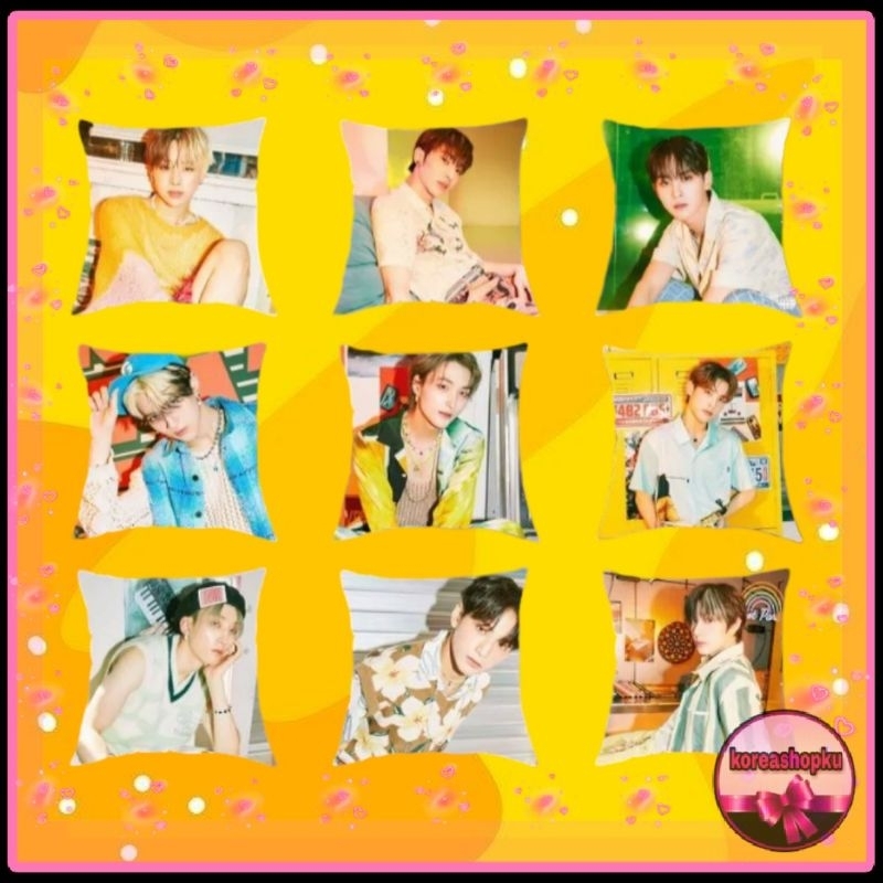 BANTAL XODIAC ONLY FUN DUA SISI REQUEST CUSTOM KPOP PILLOW KOREAN