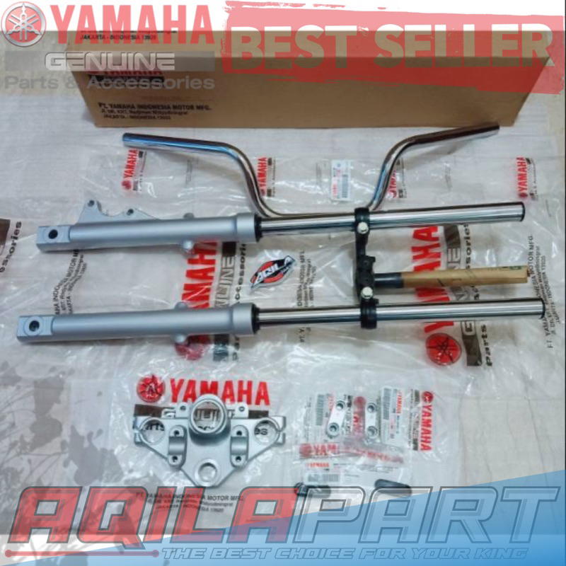 FORK ASSY SHOCK SHOCKBREAKER DEPAN RX KING SET ORIGINAL