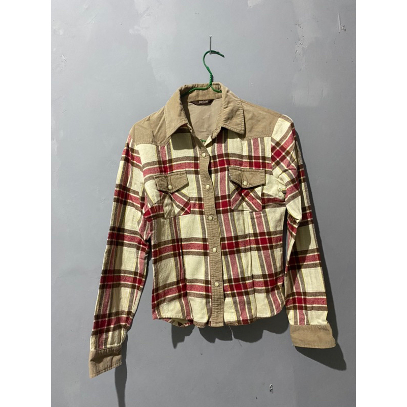 preloved flanel wanita