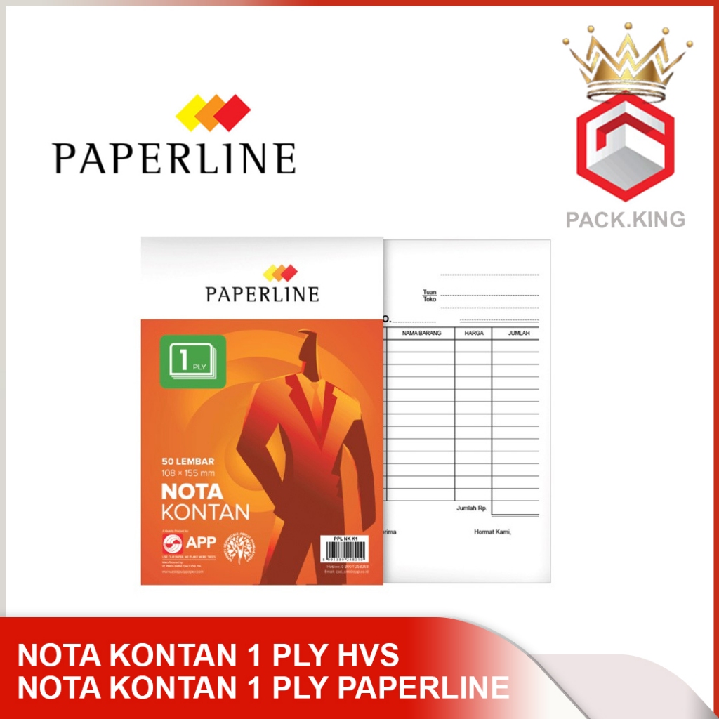 

BUKU NOTA KONTAN 1 PLY KECIL HVS UKURAN 108MMX155MM / BUKU NOTA KONTAN 1 PLY HVS / BUKU NOTA KONTAN 1PLY HVS