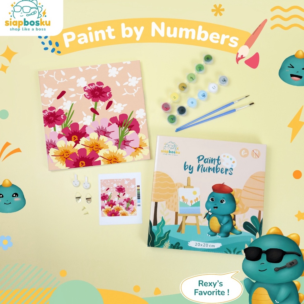

Barang Bagus KANVAS LUKIS PEMANDANGAN UNTUK ANAK CANVAS PAINTING BY NUMBER FOR KIDS 20x20 CM TERMASUK CAT KUAS FRAME KAYU SIAP LUKIS - LANDSCAPE SERIES Promo Spesial