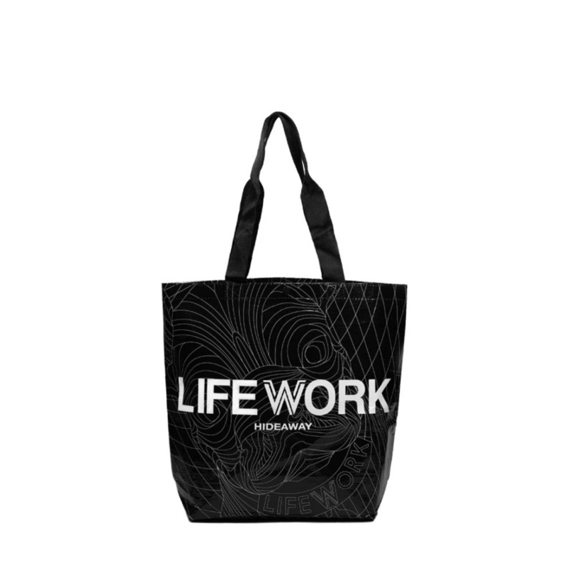 LIFEWORK Shopping Bag Black Medium (Freebies)