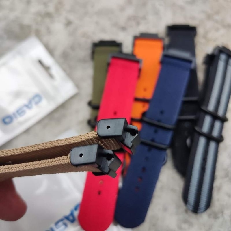 STRAP TALI JAM TANGAN CANVASGISOK CASIO G-SHOCK GSHOCK
KANVAS