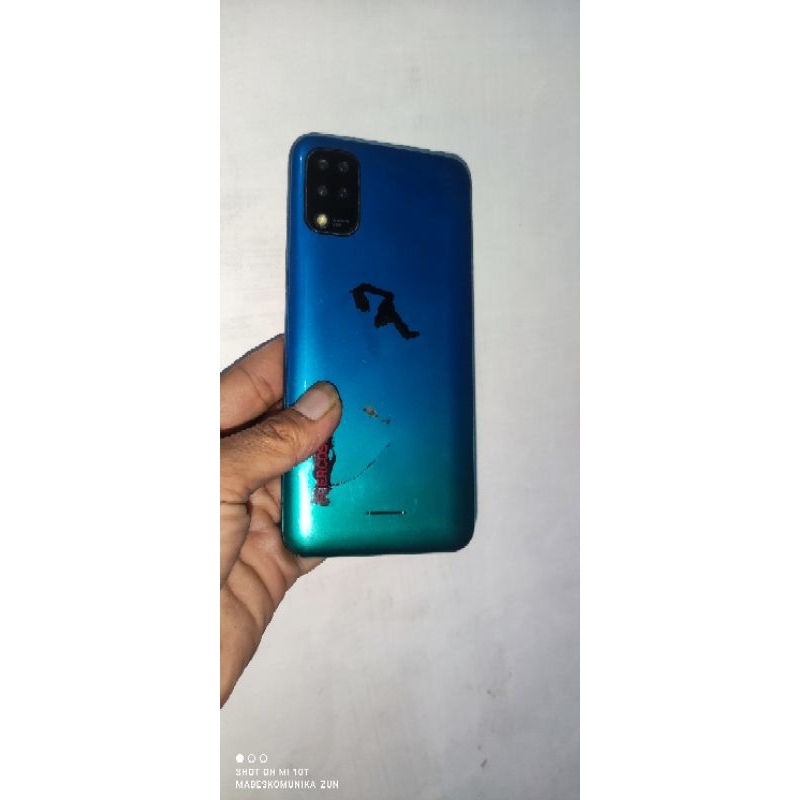 evercoss m6a mesin normal lcd & layar sentuh pecah