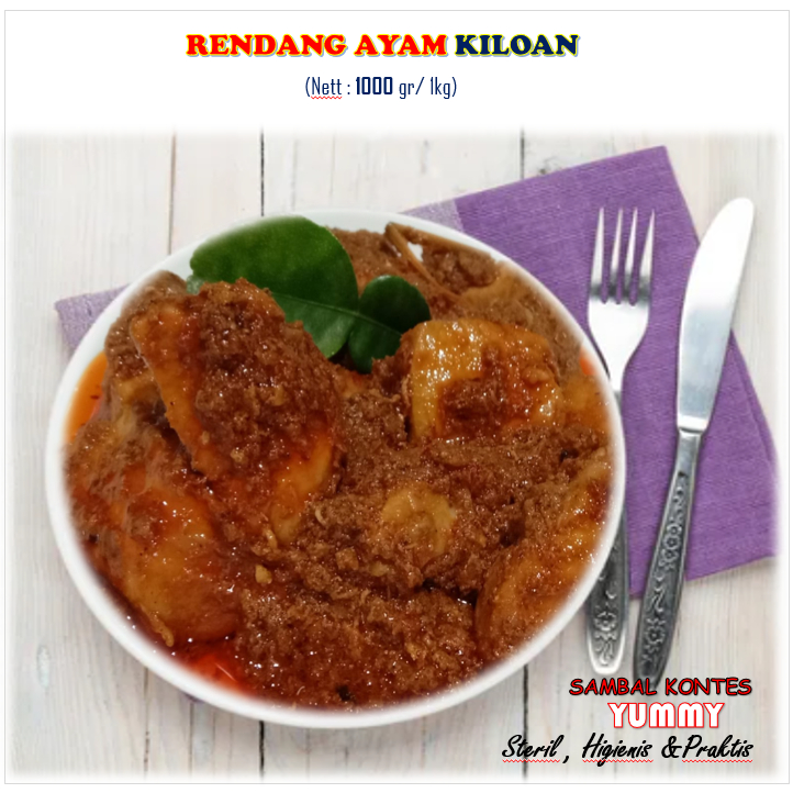 

Rendang Paket Hemat Frozen Sambal Kontes Yummy Enak dan Murah