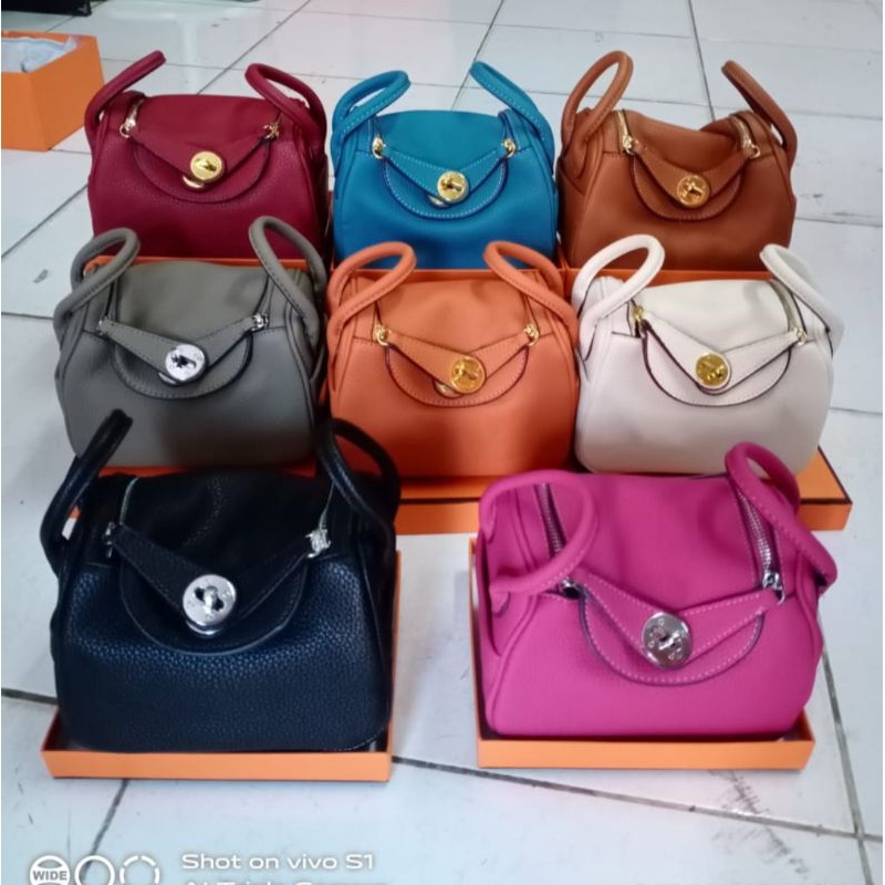 RESTOCK TAS WANITA SPEEDY MINI IMPORT 18CM FREE BOX
