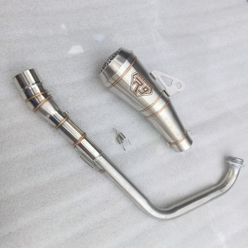 Knalpot racing Underbelly R15 Xsr 155 Vixion Gsx r150 Xabre Cbr 150r R9 gp series fullsystem