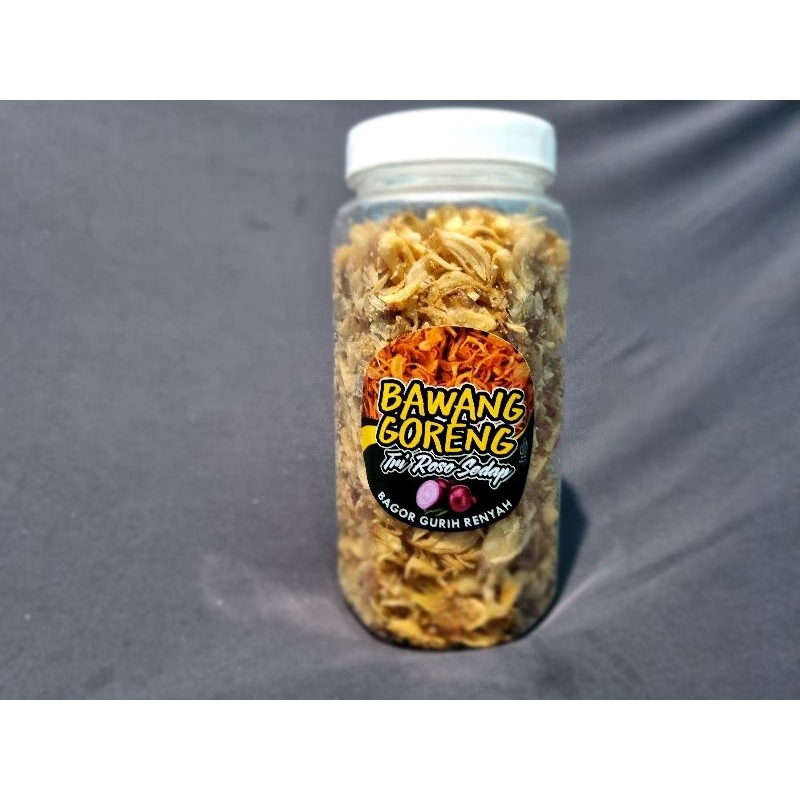 

BAWANG GORENG SUMENEP TRI ROSO SEDAP BOTOL