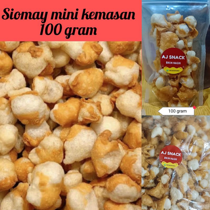 

siomay mini kering cocok untuk toping segala jenis makanan & cemilan