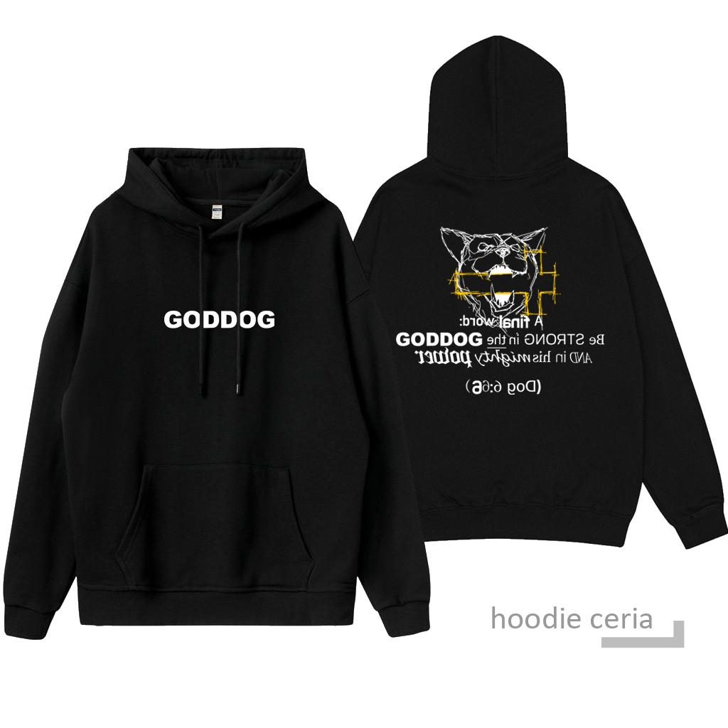 Jaket Hoodie Swetaer Goddog God Dog Lookism Webtoon