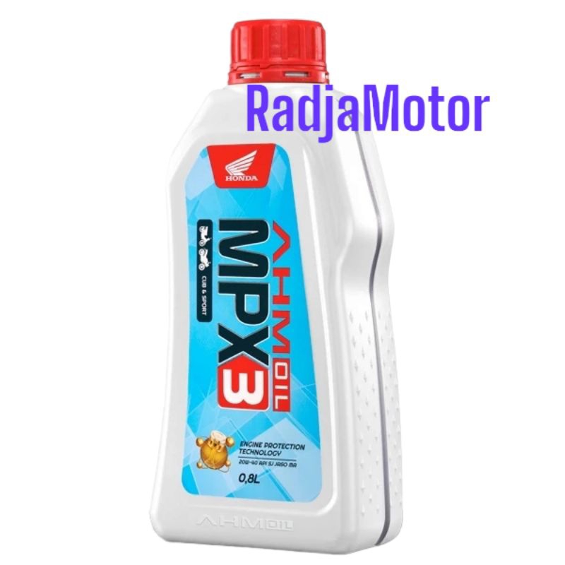 Oli Mesin Motor Honda AHM MPX3 0.8L 800ML ORIGINAL AHM