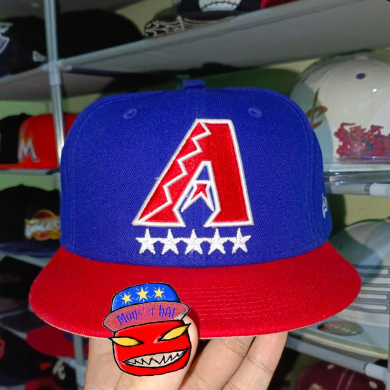 Topi New Era "Arizona Diamond Backs", reflective fitted 7½