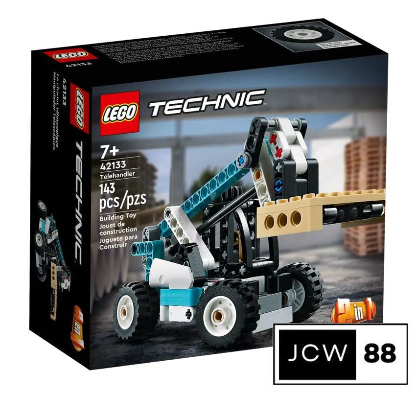 Lego 42133 Technic Telehandler mainan  anak / traktor