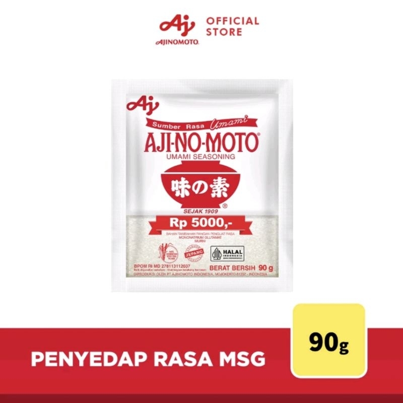 

AJINOMOTO PENYEDAP MAKANAN 90 GR