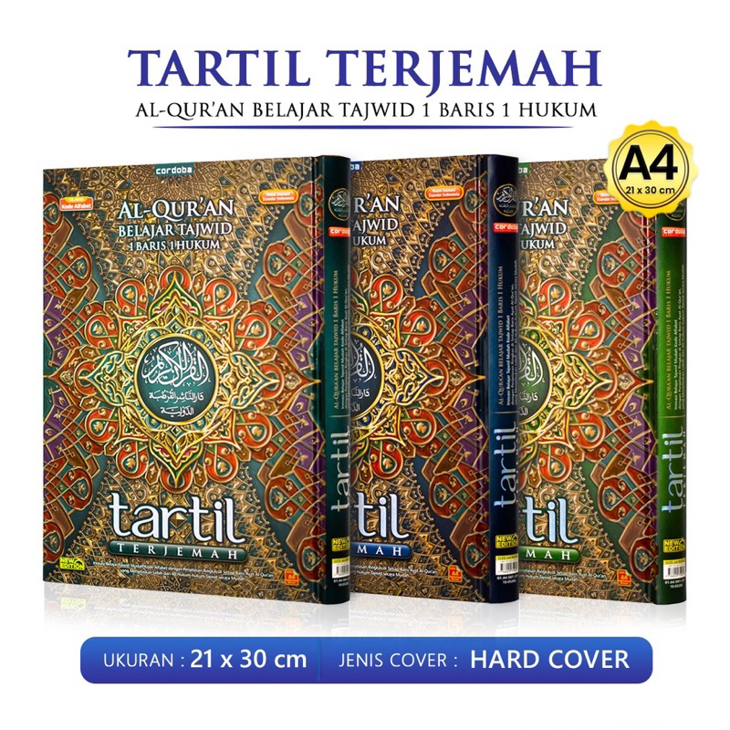 Al quran Besar Ukuran A4 / Alquran Terjemah Tajwid Al Quranulkarim Alquran Mudah Tartil Quran Tartil