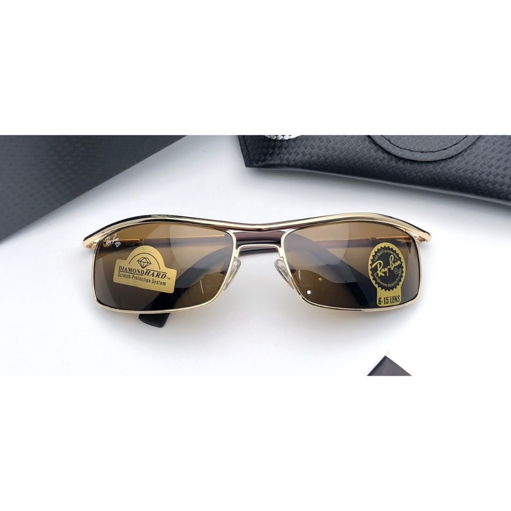 BIG SALE //  SUNGLASESS SPORTY RB 3339 LENSA ASLI KACA POLARIZED UNISEX .