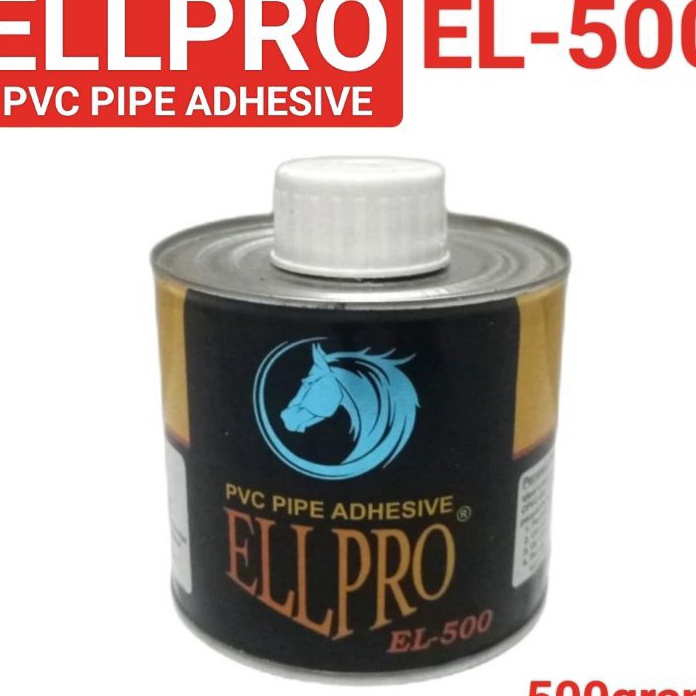 Star Seller Lem Pipa/PVC/UPVC/Talang Air/Paralon ELLPRO EL 500 Warna Bening.