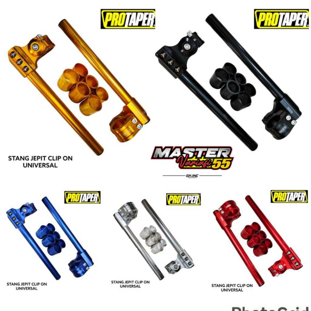 Stang Robot protaper Stang Clip On protaper Stang Jepit Clip On protaper Vixion Fu Stang Jepit Clip 
