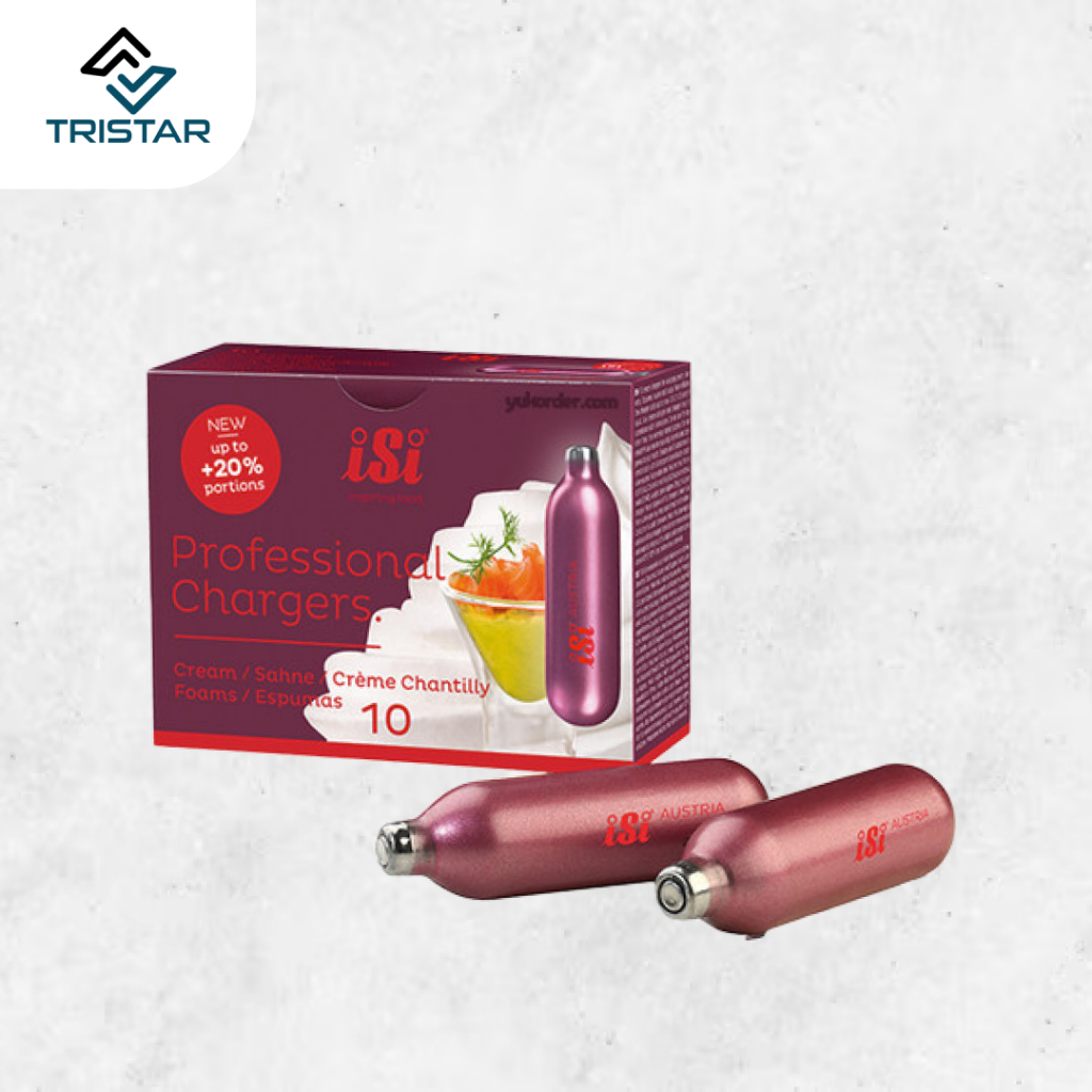 

Proffesional Chargers Isi Refill Cream Charger Isi 10 pcs