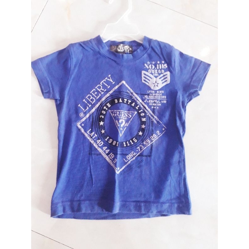 Guess Kids Tshirt / Kaos Anak Guess / Kaos Anak Laki-Laki / Baju Anak / Baju Bayi