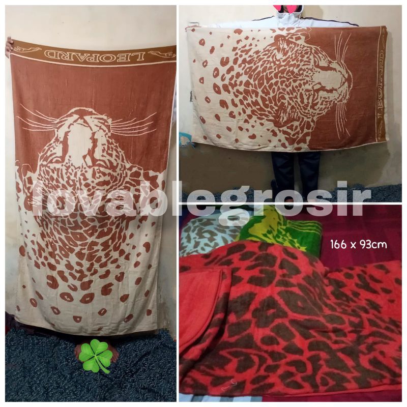 Handuk Leopard Jumbo| Handuk Lacoste Jumbo | Handuk Jumbo | Handuk Murah | Handuk Olimpic
