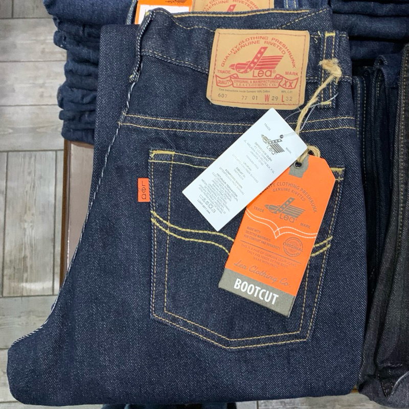 Celana Jeans LEA Original 607 7701 Bootcut / Cutbray
