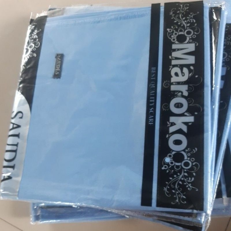 jilbab SAUDIA rawis BIRU MUDA