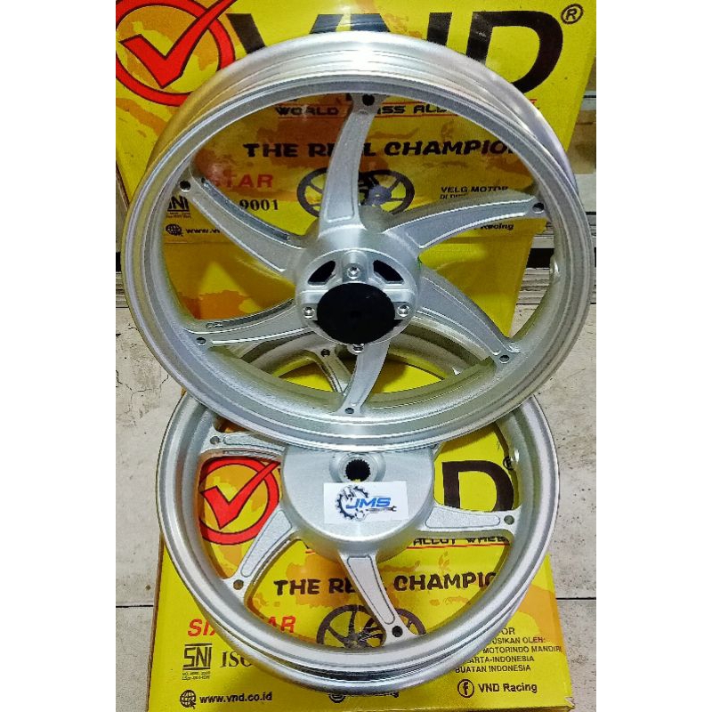 Velg VND Sixstar Vario 160 CBS UK 215/300-14 Silver